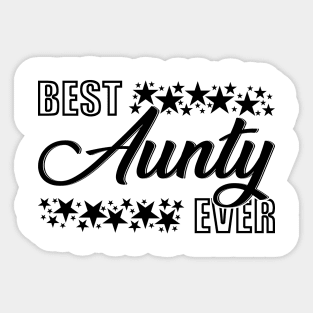 Best Aunty Ever Sticker